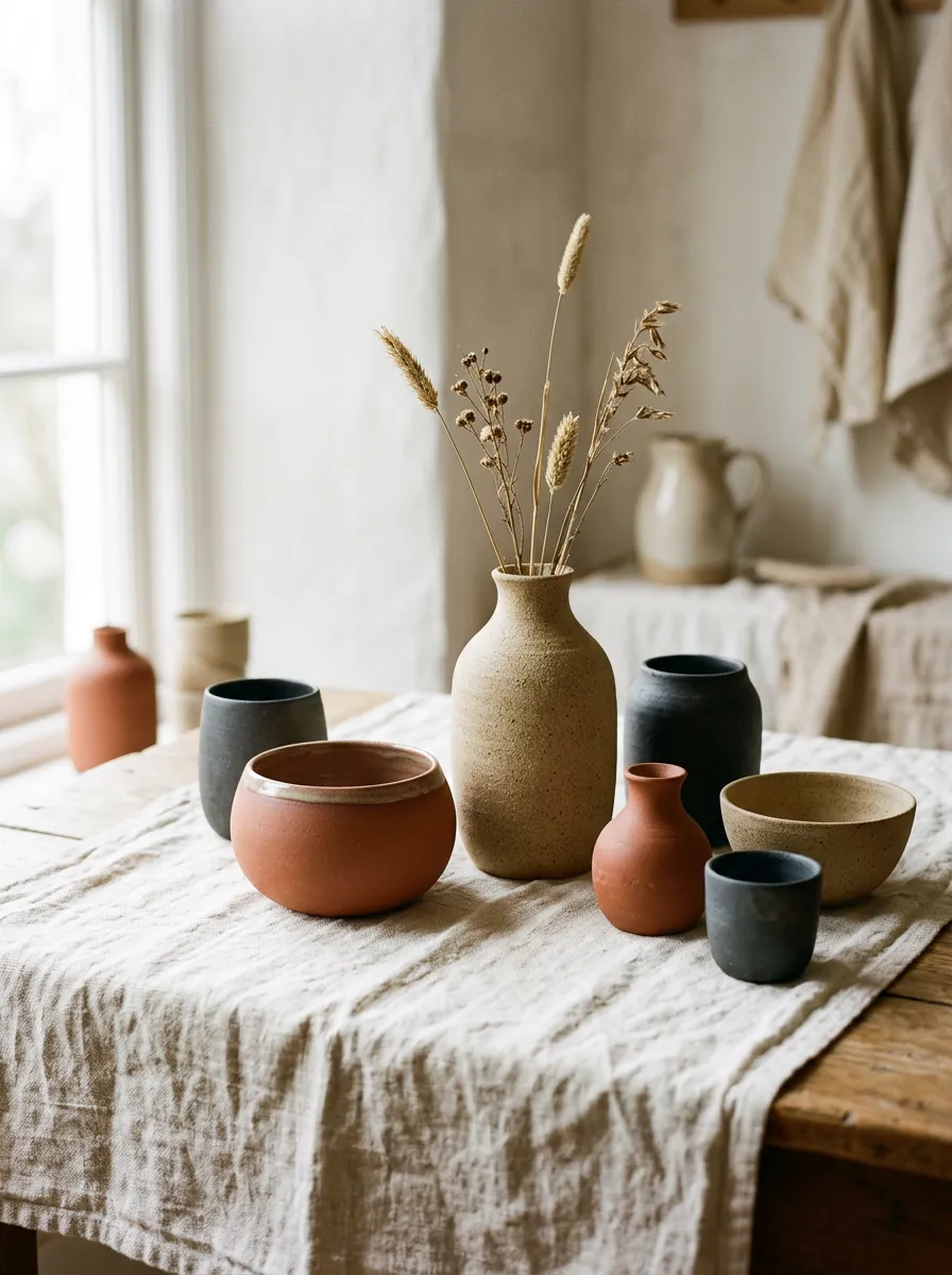 Ceramics — Hand-thrown stoneware & vases