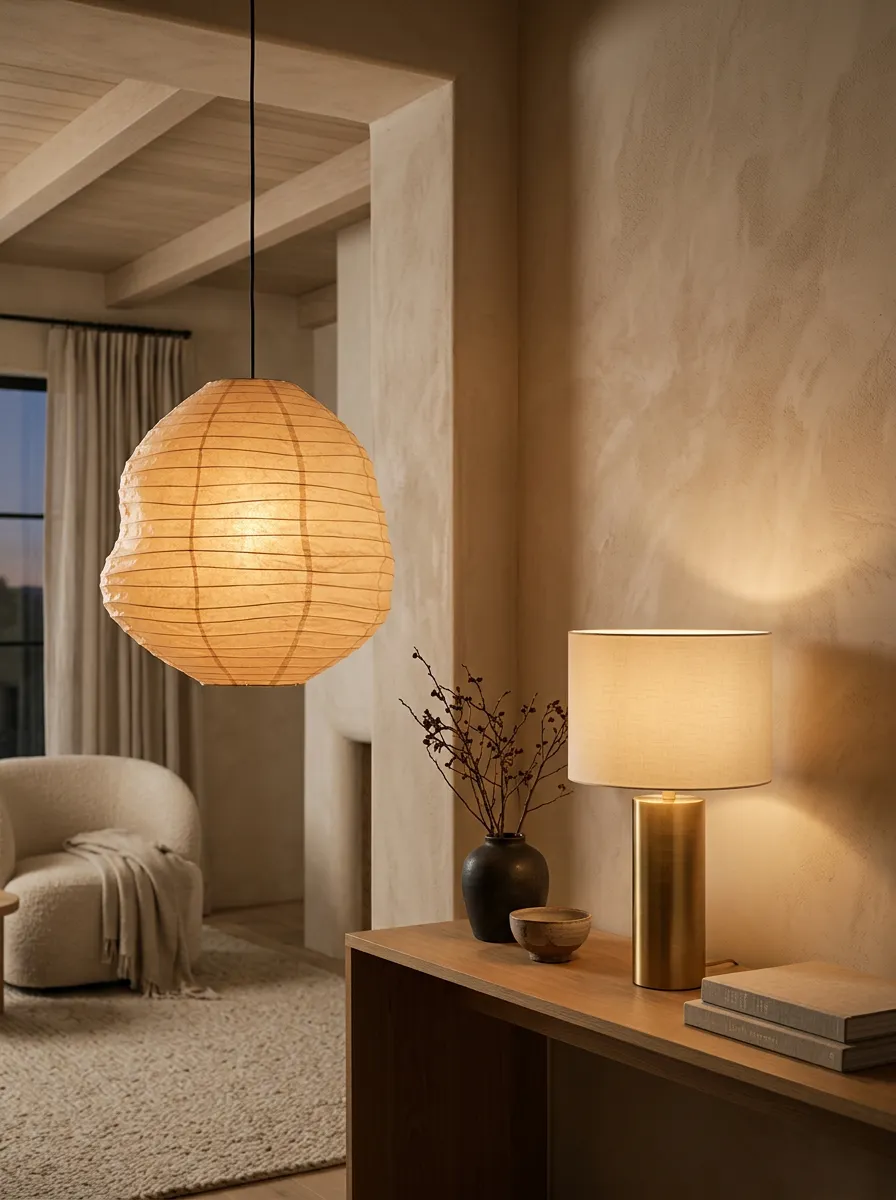 Lighting — Sculptural lamps & ambient glows