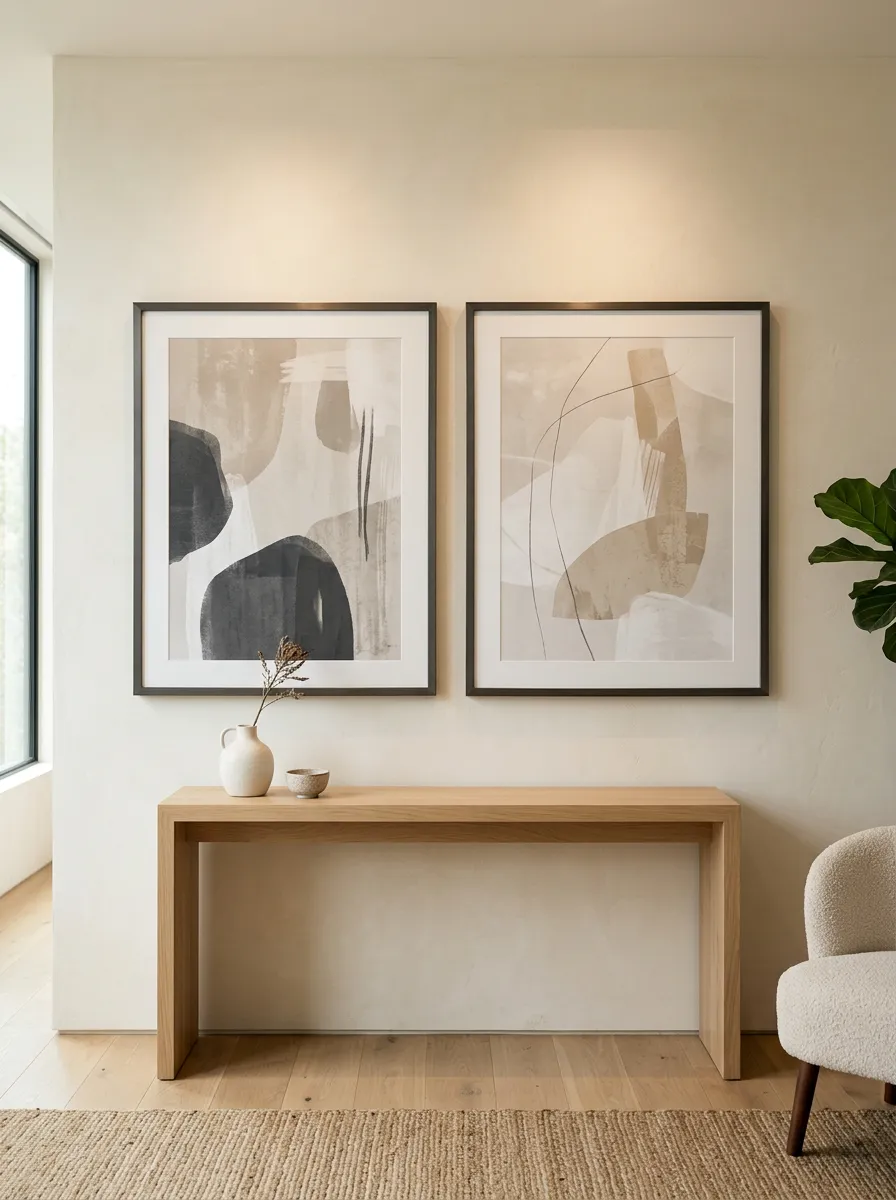 Wall Art — Framed prints & quiet canvases